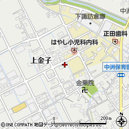 公文式　中洲南教室周辺の地図