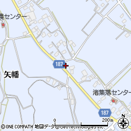 茨城県行方市矢幡593周辺の地図