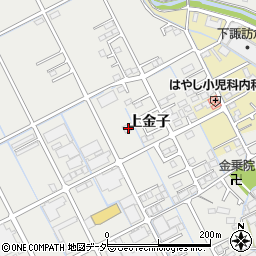 長野県諏訪市中洲522-4周辺の地図