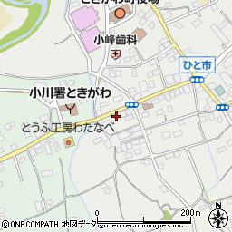 埼玉県比企郡ときがわ町玉川2457-9周辺の地図