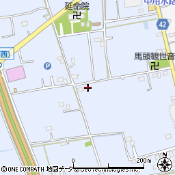 埼玉県春日部市立野95周辺の地図