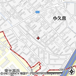 埼玉県白岡市小久喜264周辺の地図