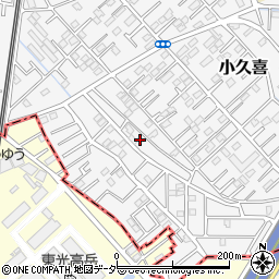 埼玉県白岡市小久喜303-1周辺の地図