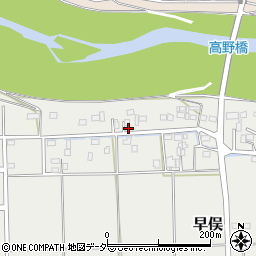 埼玉県東松山市早俣569周辺の地図