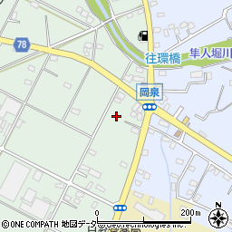 埼玉県白岡市岡泉1252周辺の地図