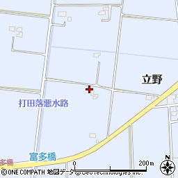 埼玉県春日部市立野759周辺の地図