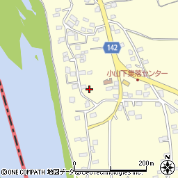 茨城県坂東市小山1638周辺の地図