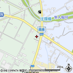 埼玉県白岡市岡泉1259周辺の地図