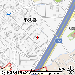 埼玉県白岡市小久喜406-2周辺の地図