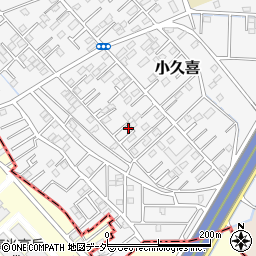 埼玉県白岡市小久喜254周辺の地図