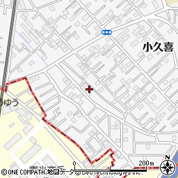 埼玉県白岡市小久喜302周辺の地図