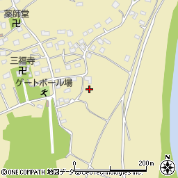 茨城県常総市坂手町781-1周辺の地図