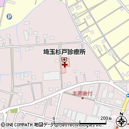 鈴木薬局 杉戸店周辺の地図
