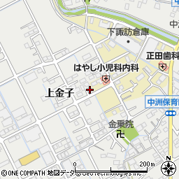 長野県諏訪市中洲535-11周辺の地図