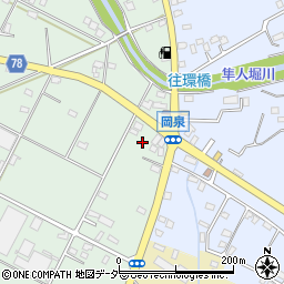 埼玉県白岡市岡泉1251周辺の地図