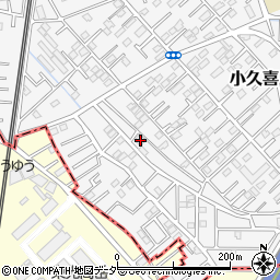 埼玉県白岡市小久喜302-1周辺の地図