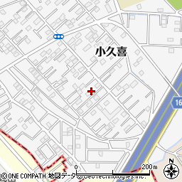 埼玉県白岡市小久喜237-8周辺の地図