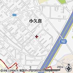 埼玉県白岡市小久喜408-2周辺の地図