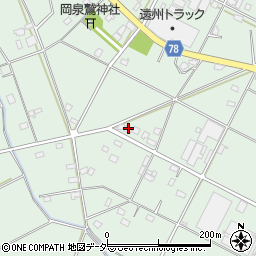 埼玉県白岡市岡泉1193-2周辺の地図