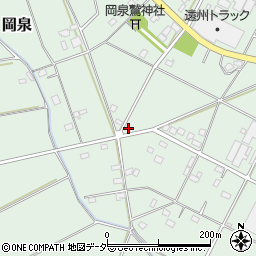 埼玉県白岡市岡泉1167周辺の地図