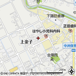 長野県諏訪市中洲535-9周辺の地図