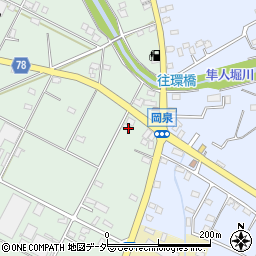 埼玉県白岡市岡泉1250周辺の地図
