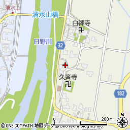 福井県福井市三尾野町7周辺の地図