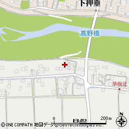 埼玉県東松山市早俣557周辺の地図