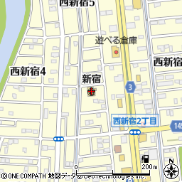 新宿幼稚園周辺の地図