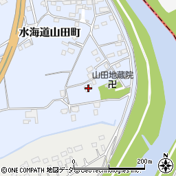 茨城県常総市水海道山田町935周辺の地図