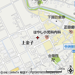 長野県諏訪市中洲535-7周辺の地図