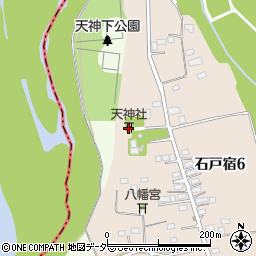 天神社周辺の地図