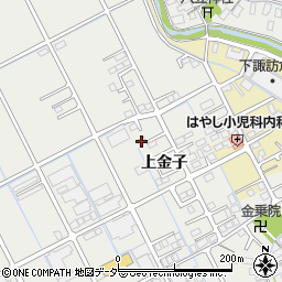 長野県諏訪市中洲529-7周辺の地図