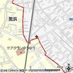 埼玉県白岡市小久喜146-2周辺の地図