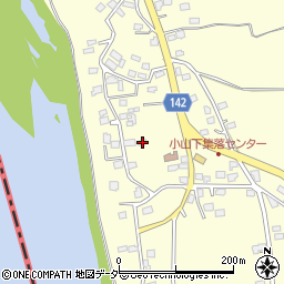 茨城県坂東市小山1649周辺の地図