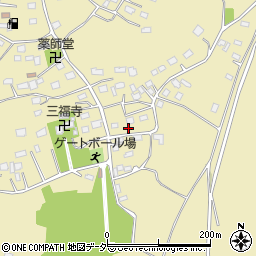 茨城県常総市坂手町790-1周辺の地図