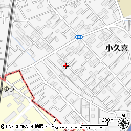 埼玉県白岡市小久喜266-1周辺の地図