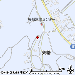 茨城県行方市矢幡1199周辺の地図