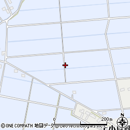 埼玉県川島町（比企郡）上小見野周辺の地図