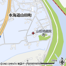 茨城県常総市水海道山田町927周辺の地図
