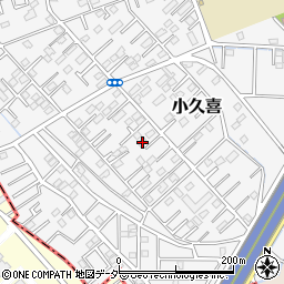 埼玉県白岡市小久喜240周辺の地図