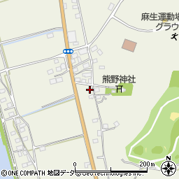 茨城県行方市島並372周辺の地図