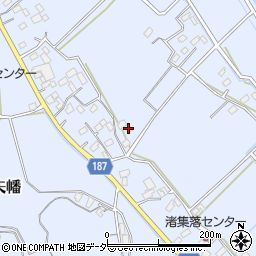 茨城県行方市矢幡589周辺の地図