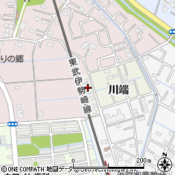 埼玉県南埼玉郡宮代町川端296周辺の地図