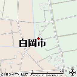 埼玉県白岡市岡泉394-3周辺の地図