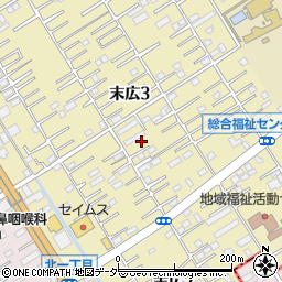 徳樹庵 桶川店周辺の地図
