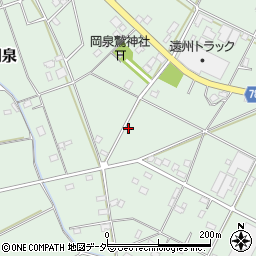 埼玉県白岡市岡泉1168周辺の地図