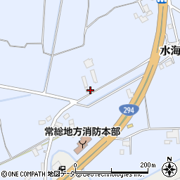 茨城県常総市水海道山田町1167周辺の地図