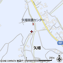 茨城県行方市矢幡1194周辺の地図