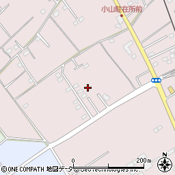 茨城県鹿嶋市小山1102-7周辺の地図